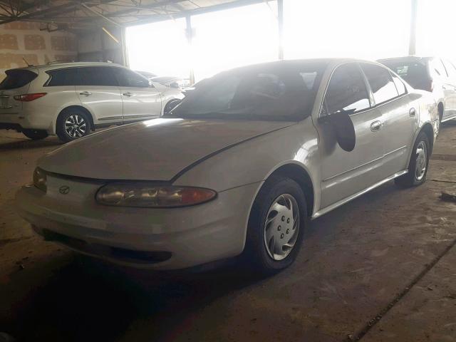 1G3NL52F73C263276 - 2003 OLDSMOBILE ALERO GL WHITE photo 2