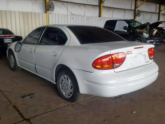 1G3NL52F73C263276 - 2003 OLDSMOBILE ALERO GL WHITE photo 3