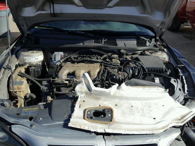 1G2NW52E42M574756 - 2002 PONTIAC GRAND AM G SILVER photo 7