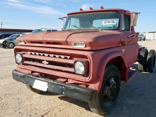 C6336S193855 - 1966 CHEVROLET C-70 RED photo 2