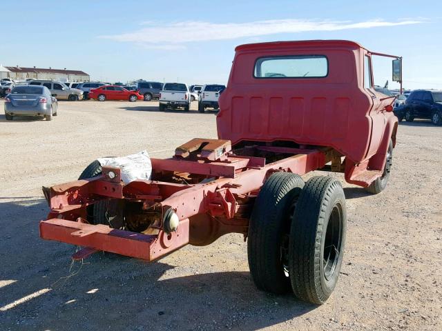 C6336S193855 - 1966 CHEVROLET C-70 RED photo 4