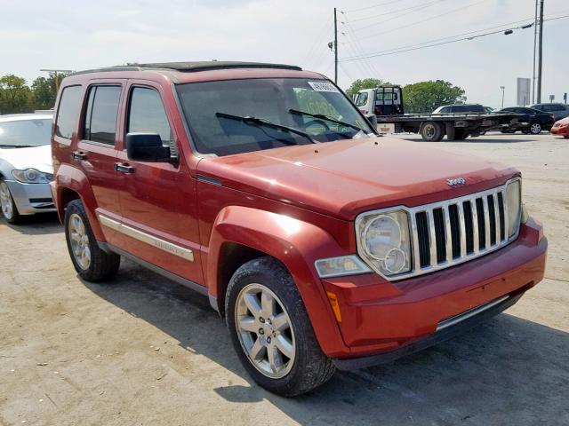 1J4PN5GK9AW115449 - 2010 JEEP LIBERTY LI RED photo 1