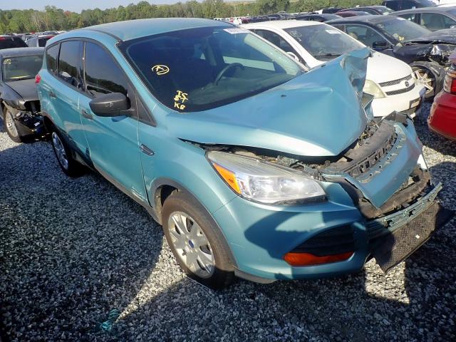 1FMCU0F72DUA11162 - 2013 FORD ESCAPE S GREEN photo 1