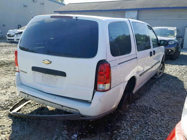 1GNDV03L75D275056 - 2005 CHEVROLET UPLANDER WHITE photo 4