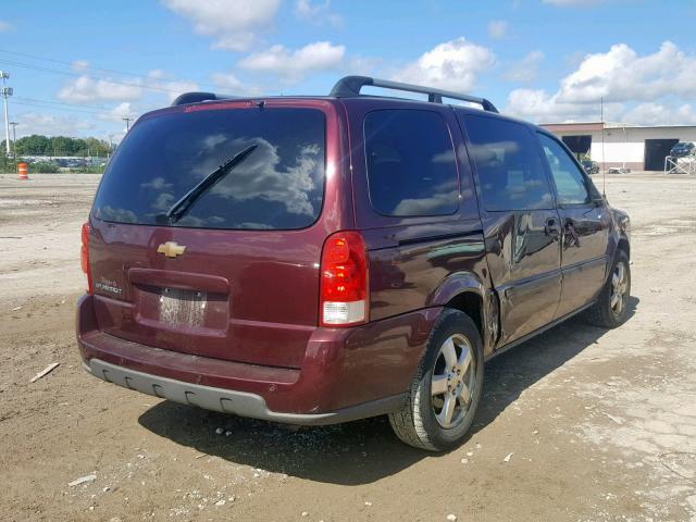1GNDV33168D204242 - 2008 CHEVROLET UPLANDER L 栗色 照片 4