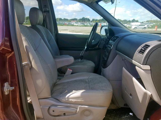 1GNDV33168D204242 - 2008 CHEVROLET UPLANDER L 栗色 照片 5