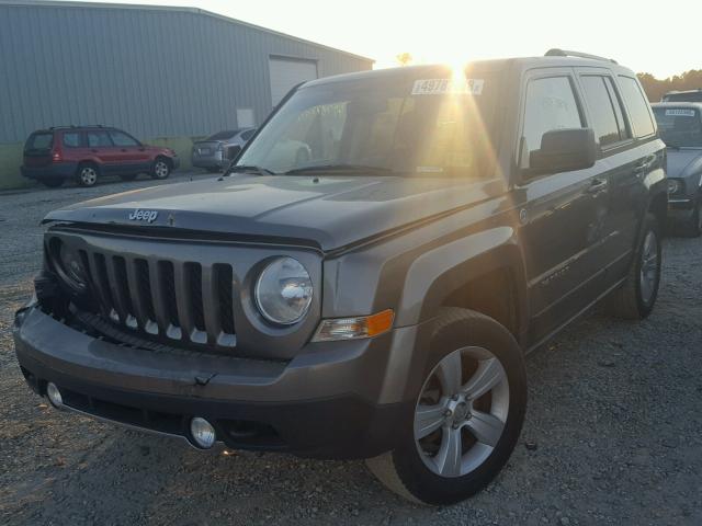 1C4NJRCB9CD649748 - 2012 JEEP PATRIOT LI GRAY photo 2