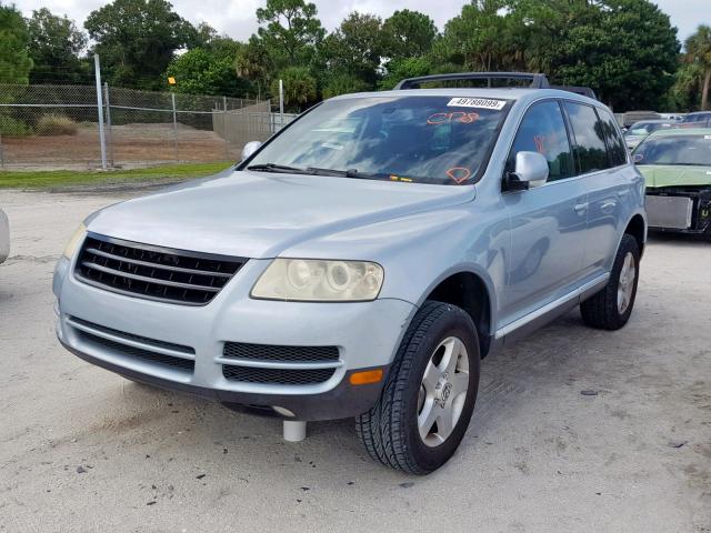 WVGBC67L04D034923 - 2004 VOLKSWAGEN TOUAREG 3. SILVER photo 2