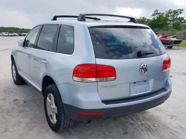 WVGBC67L04D034923 - 2004 VOLKSWAGEN TOUAREG 3. SILVER photo 3