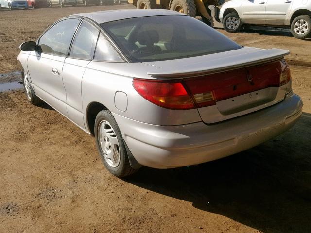 1G8ZY1279XZ365017 - 1999 SATURN SC2 SILVER photo 3