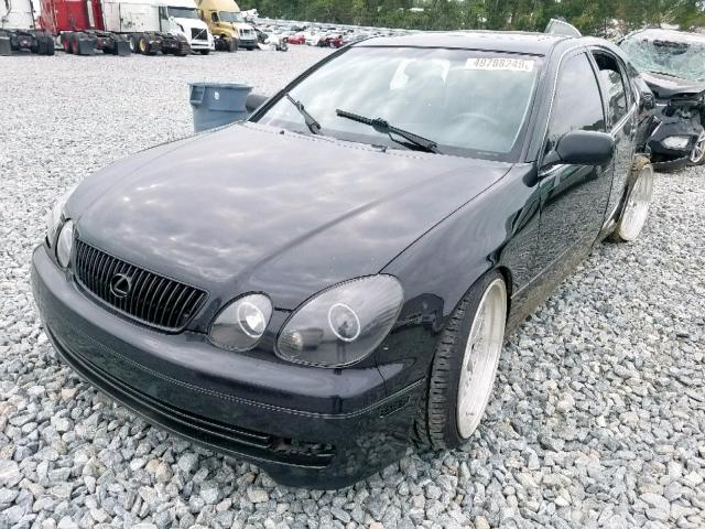 JT8BD69S310120279 - 2001 LEXUS GS 300 BLACK photo 2