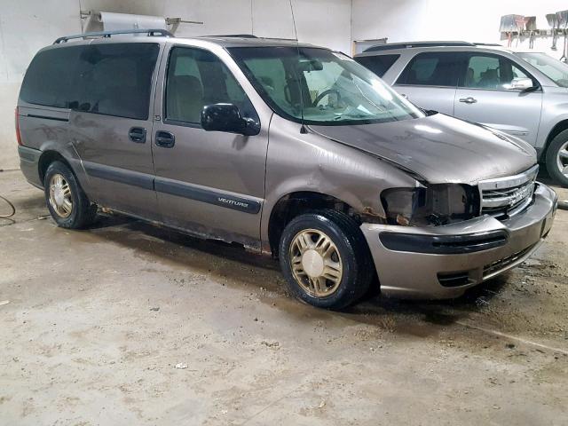 1GNDX03E34D115153 - 2004 CHEVROLET VENTURE GRAY photo 1