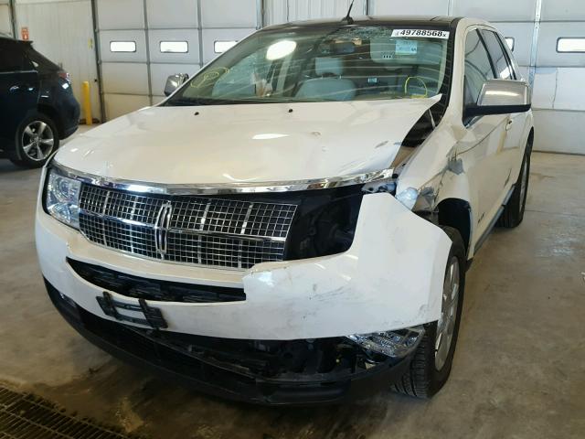 2LMDU88C67BJ32479 - 2007 LINCOLN MKX CREAM photo 9