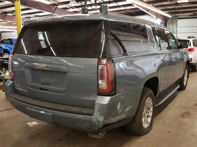 1GKS2GKC8GR255492 - 2016 GMC YUKON XL K GRAY photo 4