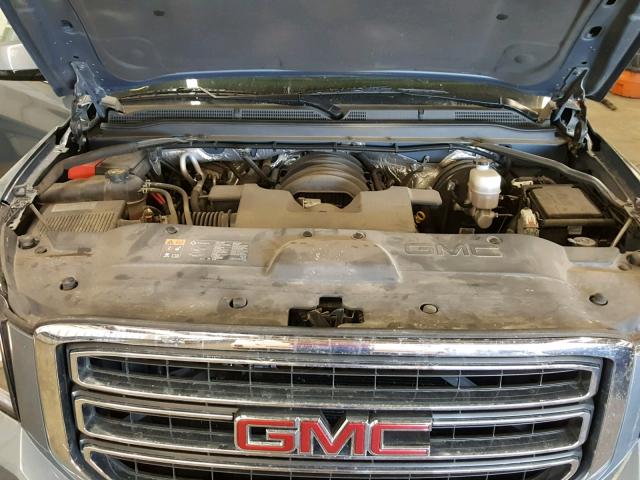 1GKS2GKC8GR255492 - 2016 GMC YUKON XL K GRAY photo 7