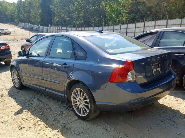 YV1382MS2A2490972 - 2010 VOLVO S40 2.4I BLUE photo 3