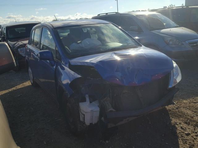 3N1BC13E29L470370 - 2009 NISSAN VERSA S BLUE photo 1