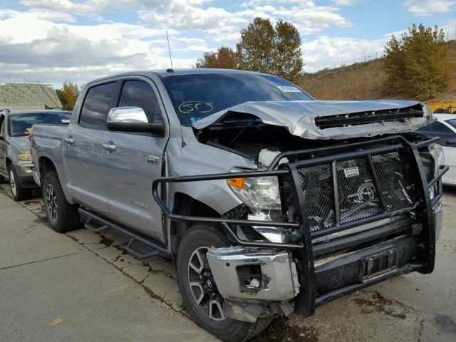 5TFHY5F14EX372612 - 2014 TOYOTA TUNDRA CRE SILVER photo 1