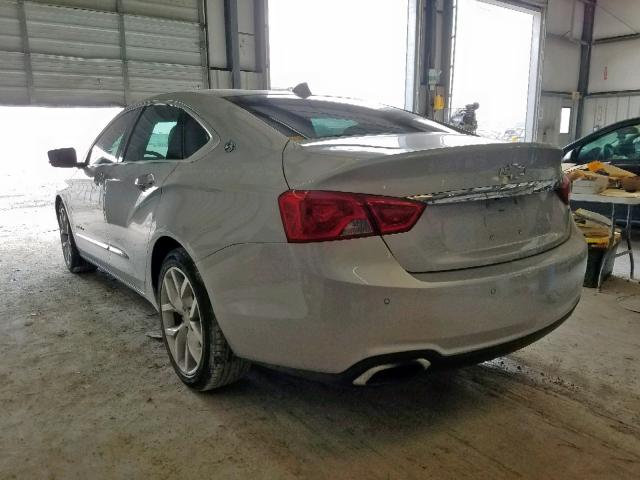 2G1155S36E9161632 - 2014 CHEVROLET IMPALA LTZ SILVER photo 3