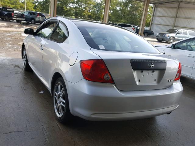 JTKDE177060141308 - 2006 TOYOTA SCION TC Gümüş foto 3