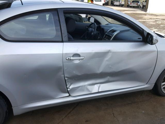 JTKDE177060141308 - 2006 TOYOTA SCION TC Gümüş foto 8