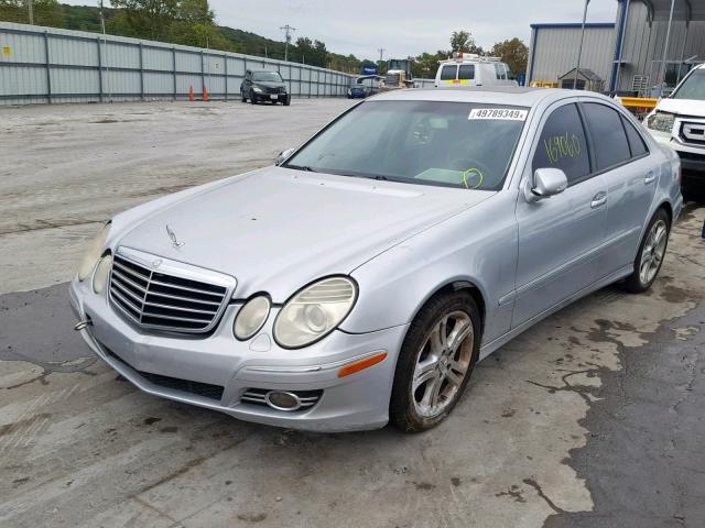 WDBUF56X38B253023 - 2008 MERCEDES-BENZ E 350 SILVER photo 2