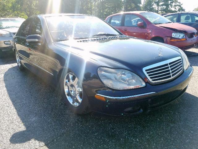 WDBNG70J7YA072966 - 2000 MERCEDES-BENZ S500 BLACK photo 1