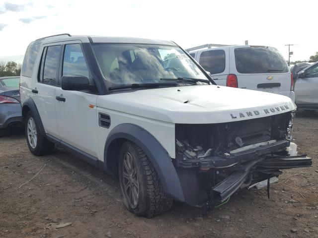 SALAE25408A444636 - 2008 LAND ROVER LR3 SE WHITE photo 1