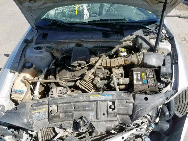 1G1JC524327429502 - 2002 CHEVROLET CAVALIER B SILVER photo 7