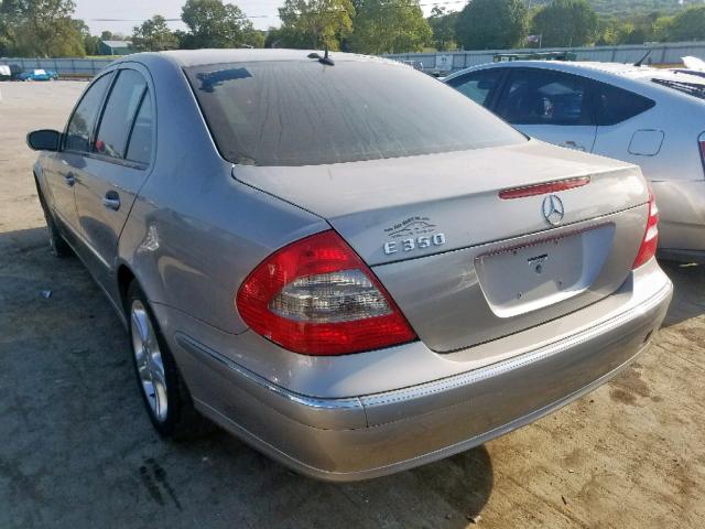 WDBUF56JX6A888237 - 2006 MERCEDES-BENZ E 350 SILVER photo 3