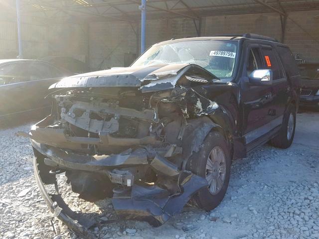 5LMFU27548LJ17823 - 2008 LINCOLN NAVIGATOR BLACK photo 2