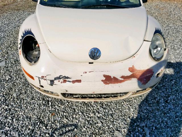 3VWRW31CX7M512885 - 2007 VOLKSWAGEN NEW BEETLE 白色 照片 7