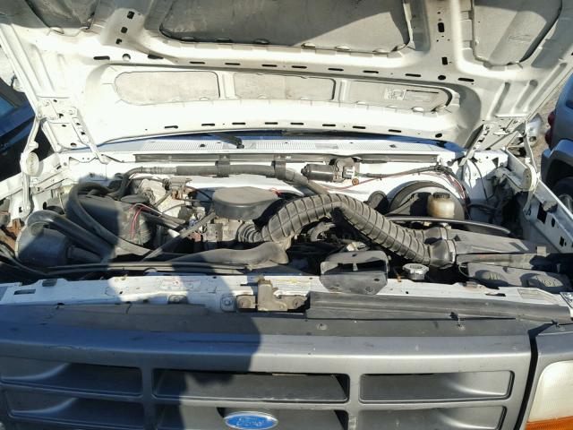 1FTHF25H1TLB32618 - 1996 FORD F250 WHITE photo 7