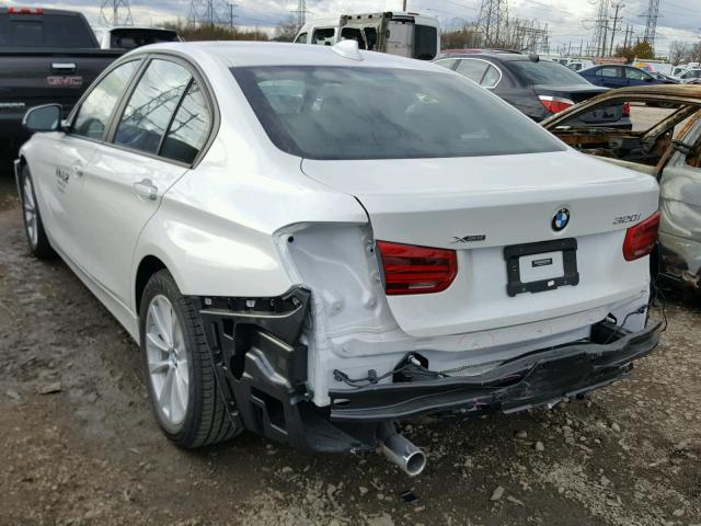 WBA8A3C50JA494426 - 2018 BMW 320 XI WHITE photo 3