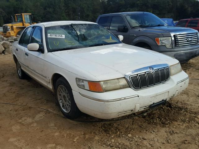 2MEFM74W9XX652647 - 1999 MERCURY GRAND MARQ WHITE photo 1