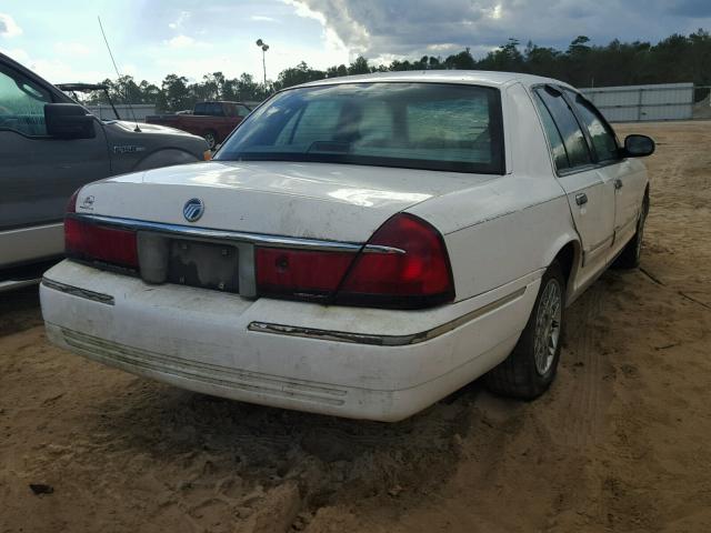 2MEFM74W9XX652647 - 1999 MERCURY GRAND MARQ WHITE photo 4