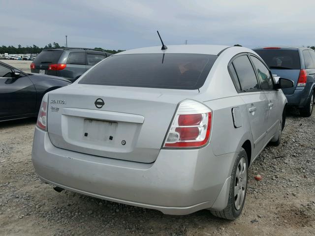 3N1AB6AP2AL631644 - 2010 NISSAN SENTRA 2.0 SILVER photo 4