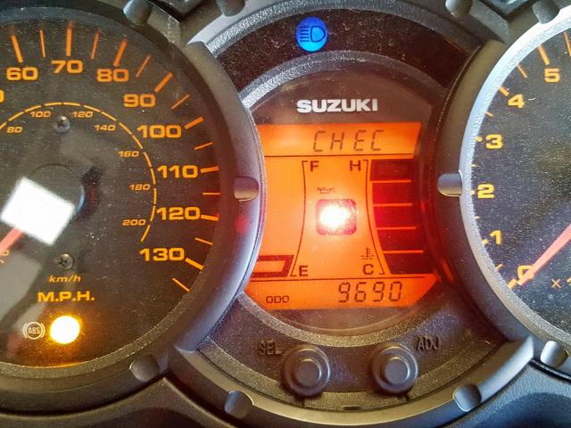 JS1VP54B2B2101133 - 2011 SUZUKI DL650 A BLACK photo 8