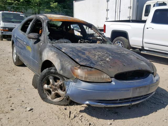 1FAFP55S3YG179141 - 2000 FORD TAURUS SES BLUE photo 1