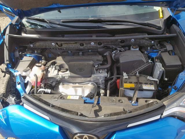 JTMRFREV2JJ721656 - 2018 TOYOTA RAV4 ADVEN BLUE photo 7