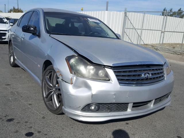 JNKBY01E96M206266 - 2006 INFINITI M45 BASE SILVER photo 1