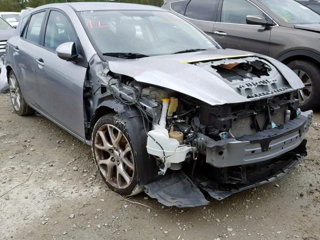 JM1BL1L31C1643211 - 2012 MAZDA SPEED 3 GRAY photo 1