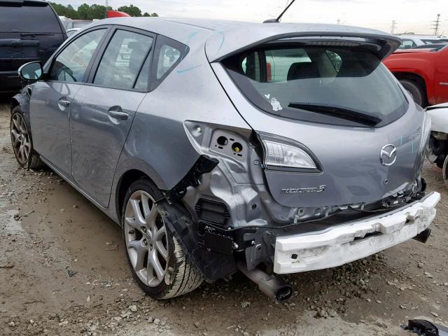 JM1BL1L31C1643211 - 2012 MAZDA SPEED 3 GRAY photo 3