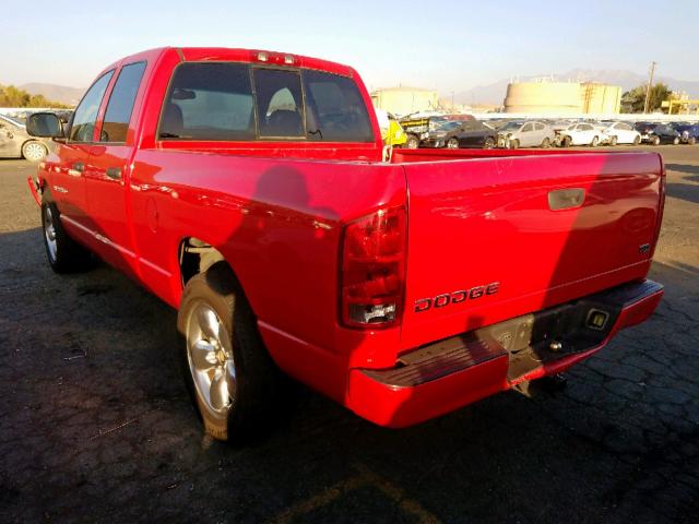 1D3HA18D83J587826 - 2003 DODGE RAM 1500 S RED photo 3