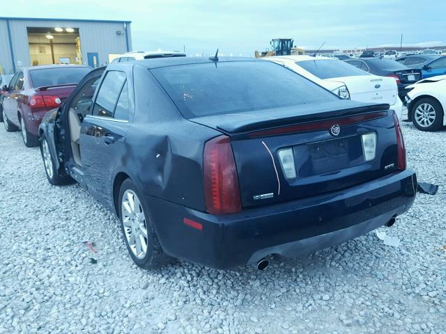 1G6DC67A360179219 - 2006 CADILLAC STS BLUE photo 3