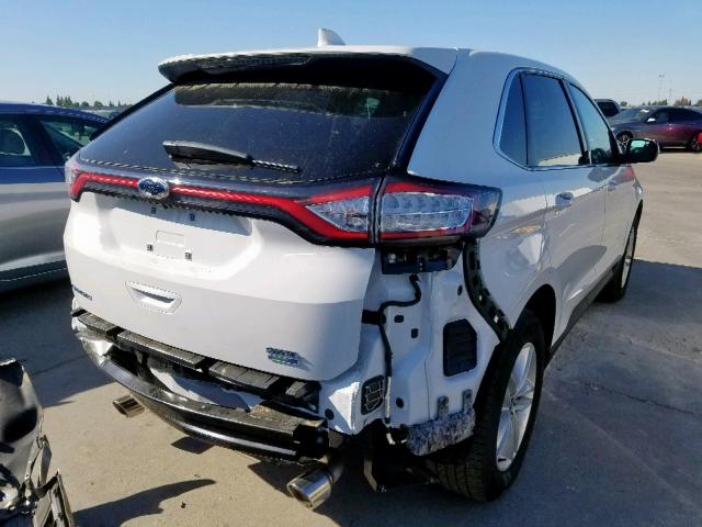 2FMPK4J9XHBC65933 - 2017 FORD EDGE SEL SILVER photo 4