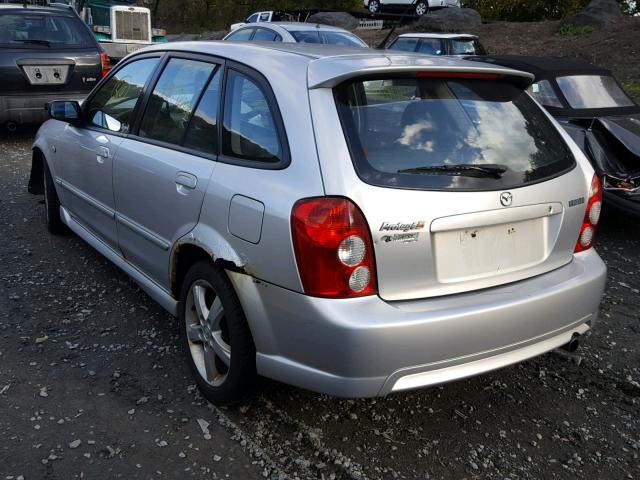 JM1BJ246131160404 - 2003 MAZDA PROTEGE PR SILVER photo 3