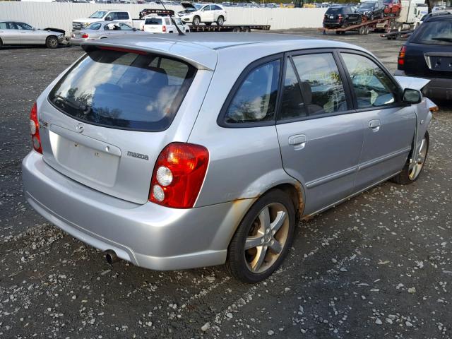 JM1BJ246131160404 - 2003 MAZDA PROTEGE PR SILVER photo 4