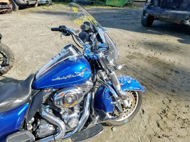 1HD1FB418AB636980 - 2010 HARLEY-DAVIDSON FLHR BLUE photo 5