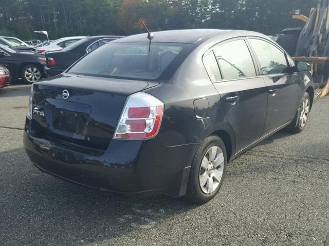 3N1AB61E18L749564 - 2008 NISSAN SENTRA 2.0 BLACK photo 4